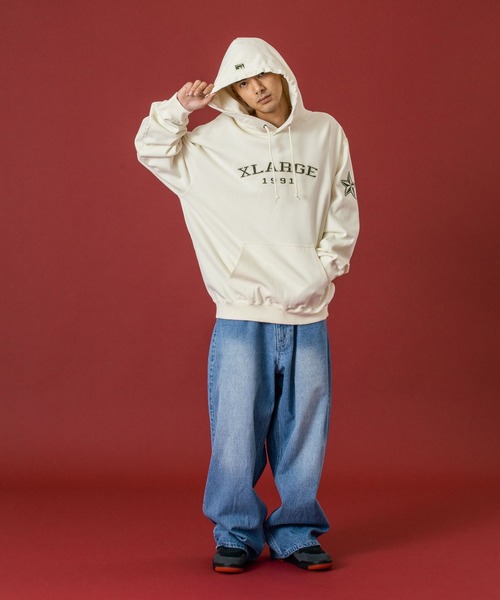 XLARGE（エクストラ ラージ） ジーンズ WASHED BAGGY DENIM PANTS