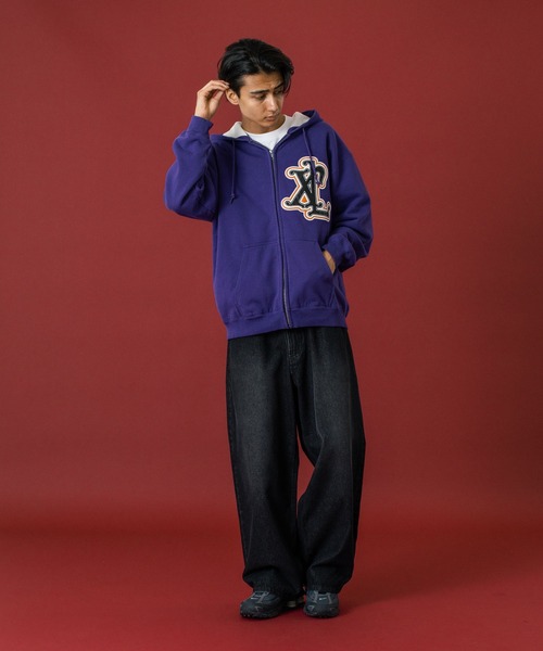 XLARGE（エクストラ ラージ） ジーンズ WASHED BAGGY DENIM PANTS