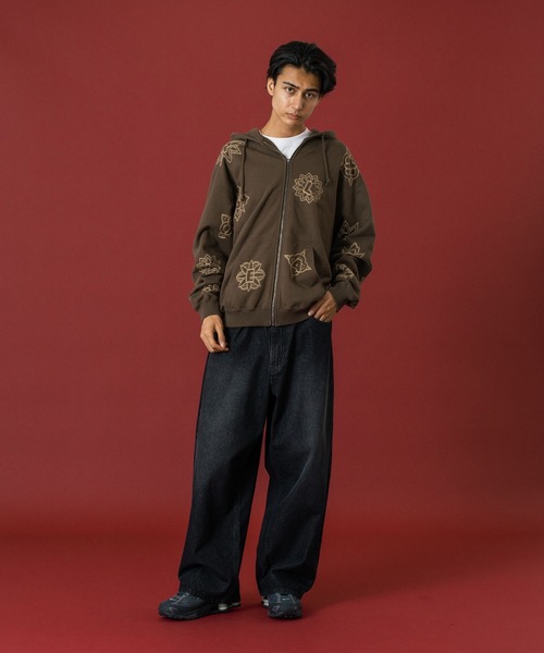 XLARGE（エクストラ ラージ） ジーンズ WASHED BAGGY DENIM PANTS