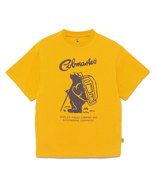 「COBMASTER」 半袖Tシャツ L ベージュ メンズ_画像4