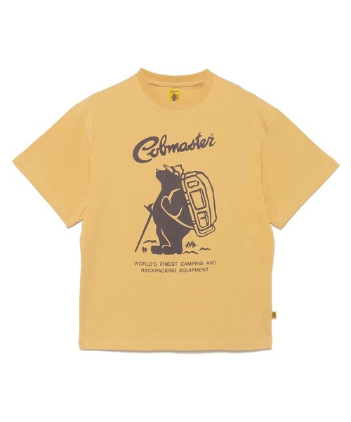 「COBMASTER」 半袖Tシャツ L ベージュ メンズ_画像7