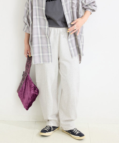B.C STOCK（ベーセーストック） ワイドパンツ パンツ ウォッシャブル