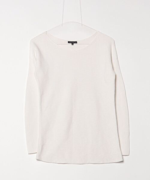 2025AW　セオリーTheory　クルーネックリブセーター　S theory（セオリー） 」 長袖ニット S ホワイト レディース : ZOZOTOWN