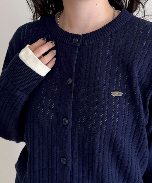 fredy emue（フレディエミュ） カーディガン 「GEVACO/ゲバコ