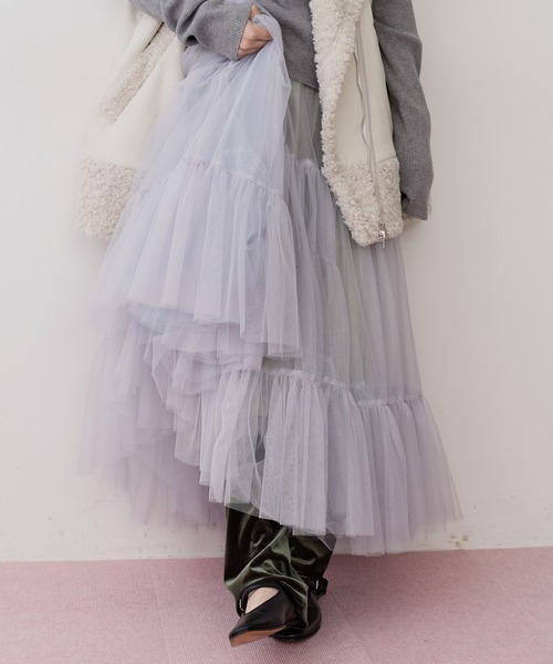 ボリュームチュールスカート　ラベルエチュード LA BELLE ETUDE（ラベルエチュード） スカート NEW Giselle