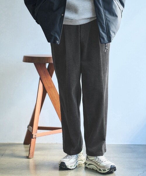 リンカブル linkable コーデュロイ 冬服 コーデュロイリラックスパンツ