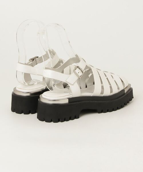 「Jeffrey Campbell」 フラットサンダル 37 ホワイト レディース_画像2