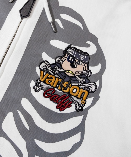 GALFY（ガルフィー） パーカー JACKROSE×VANSON×GALFY-骨犬 Zip Hoodie