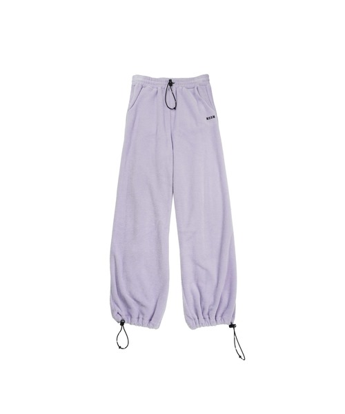 ワイドパンツ スウェットパンツ ジャージ BAMBOO FLEECE シャーリングパンツ レディース