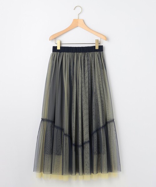 組曲（KUMIKYOKU） スカート リバーシブルチュール スカート