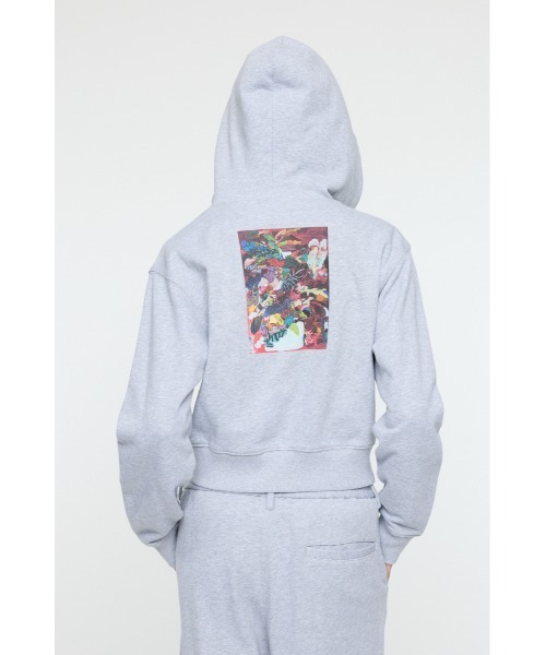 トレーナー スウェット PU ZIP UP SWEAT フ―ディー レディース_9