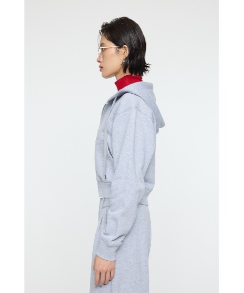 トレーナー スウェット PU ZIP UP SWEAT フ―ディー レディース_10