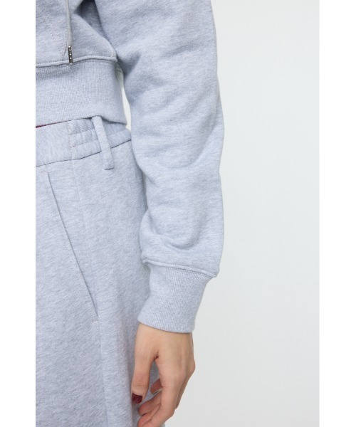 トレーナー スウェット PU ZIP UP SWEAT フ―ディー レディース_13