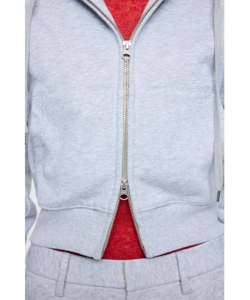 トレーナー スウェット PU ZIP UP SWEAT フ―ディー レディース_15
