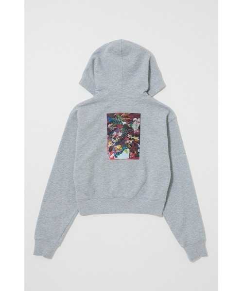 トレーナー スウェット PU ZIP UP SWEAT フ―ディー レディース_18