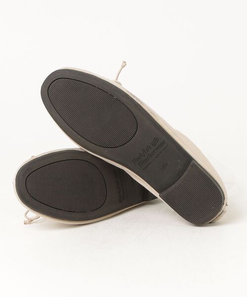 「ROCKFISH WEATHERWEAR」 フラットパンプス UK4 ベージュ レディース_画像3