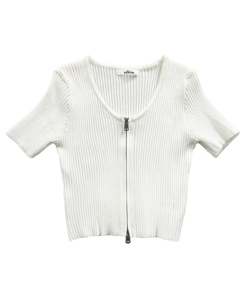 「solleim」 ニットカーディガン M ブラック レディース_画像3