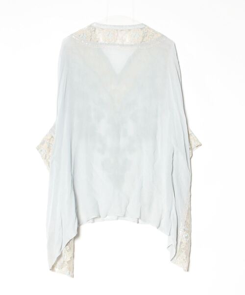 GRACE CONTINENTAL（グレースコンチネンタル） ポンチョ 36 ブルー