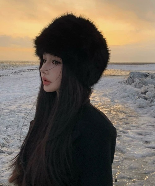 siorimiumiuファーハット 帽子 ハット スーパーフェイクファーハット レディース : ZOZOTOWN