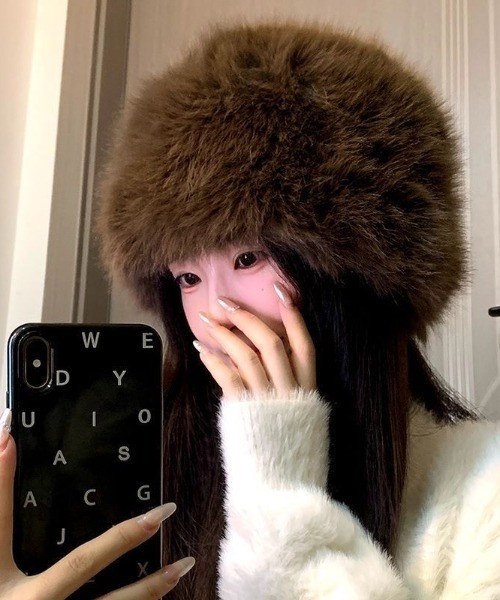 siorimiumiuファーハット CASSELINI/キャセリーニ】ファーロシア帽（5-0502-5-38-201）｜fredy