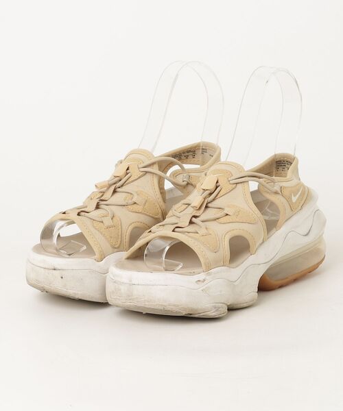 NIKE（ナイキ） フラットサンダル 24cm ベージュ レディース