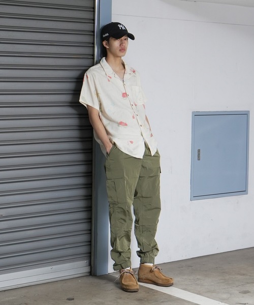 「TCSS」 半袖シャツ LARGE ナチュラル メンズ_画像7