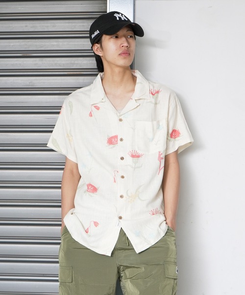 「TCSS」 半袖シャツ LARGE ナチュラル メンズ_画像9