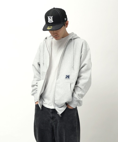 MFC STORE パーカー 裏起毛 “M” GEOMETRY ZIP HOODIE メンズ