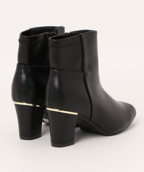 「JELLY BEANS」 ショートブーツ M グレイッシュベージュ レディース_画像2