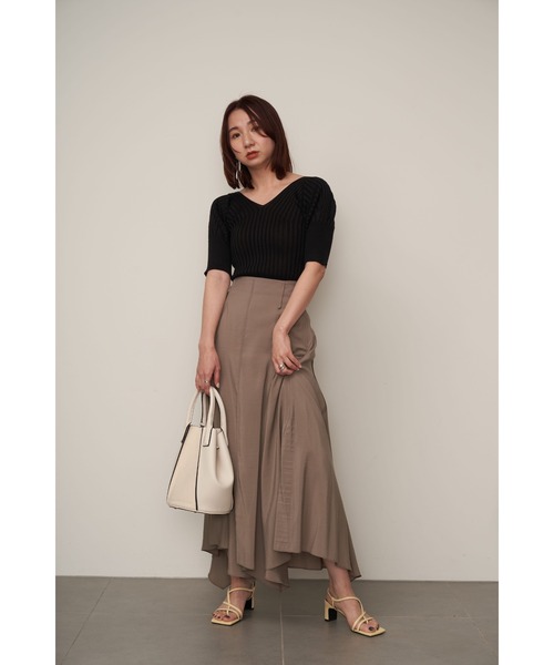 FRAY I.D（フレイ・アイディー） フレアスカート 0 ホワイト