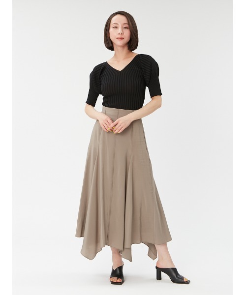 FRAY I.D（フレイ・アイディー） フレアスカート 0 ホワイト