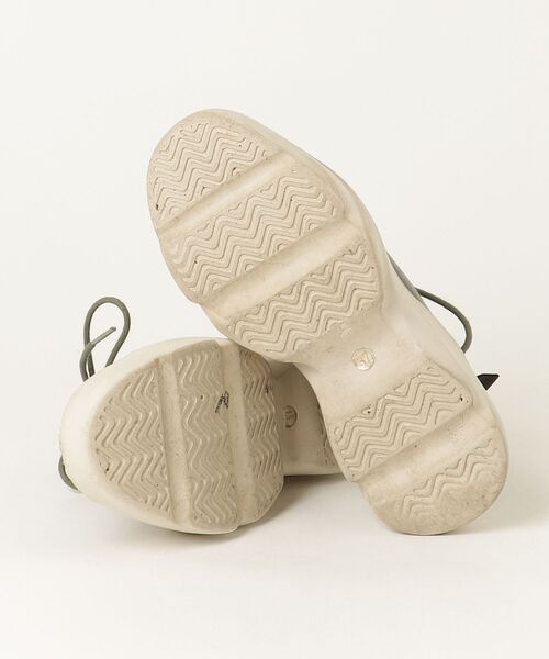 「MOHI」 ローカットスニーカー 37 グリーン レディース_画像3