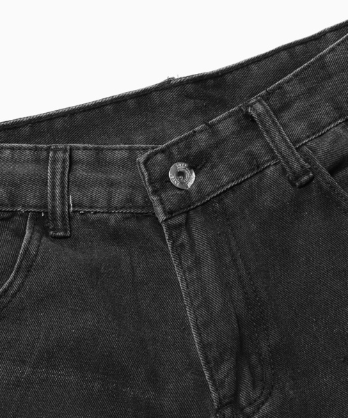 「Theater code」 デニムパンツ X-LARGE ブラック メンズ_画像7