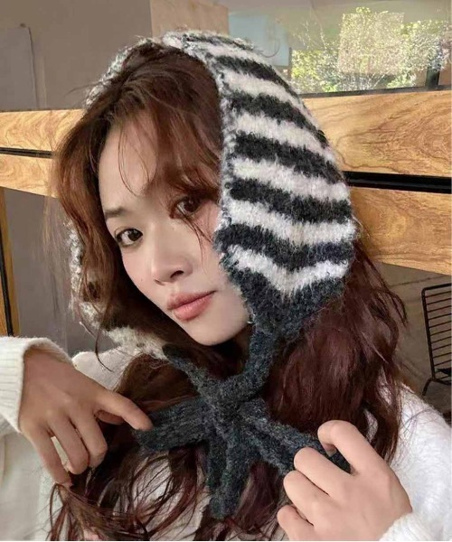 耳当て イヤーマフ 「M2SUQARED/エムツースクエア」ニットイヤー