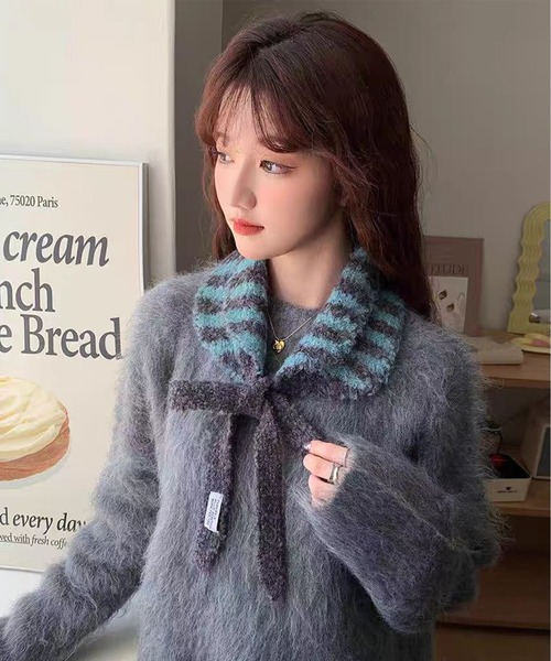 耳当て イヤーマフ 「M2SUQARED/エムツースクエア」ニットイヤー