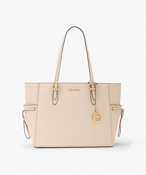 マイケルコース A4サイズ トートバッグ 本革 ベージュ MICHAEL KORS
