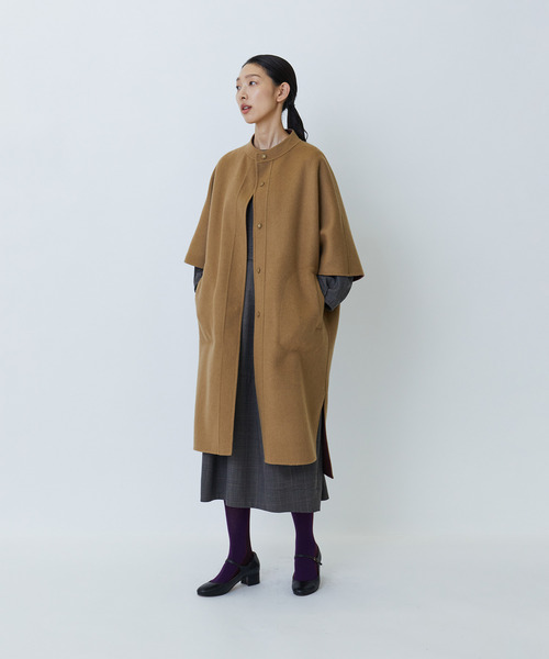 LOISIR 「LOISIR」 ポンチョコート FREE キャメル レディース