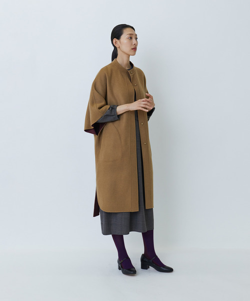 LOISIR 「LOISIR」 ポンチョコート FREE キャメル レディース