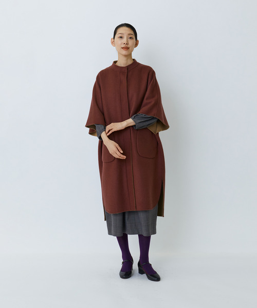 LOISIR 「LOISIR」 ポンチョコート FREE キャメル レディース