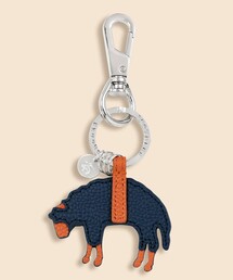 BROOKS BROTHERS（ブルックスブラザーズ） キーホルダー カウレザー GF