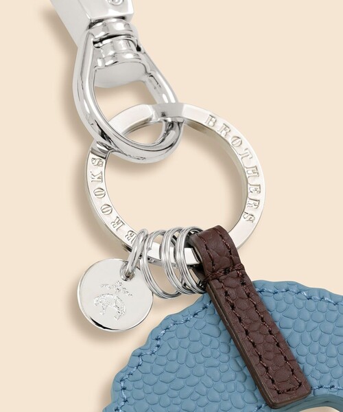 BROOKS BROTHERS（ブルックスブラザーズ） キーホルダー カウレザー GF