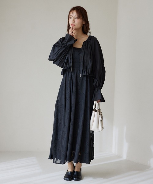 「mysty woman」 コンビワンピース FREE アイボリー レディース_画像7