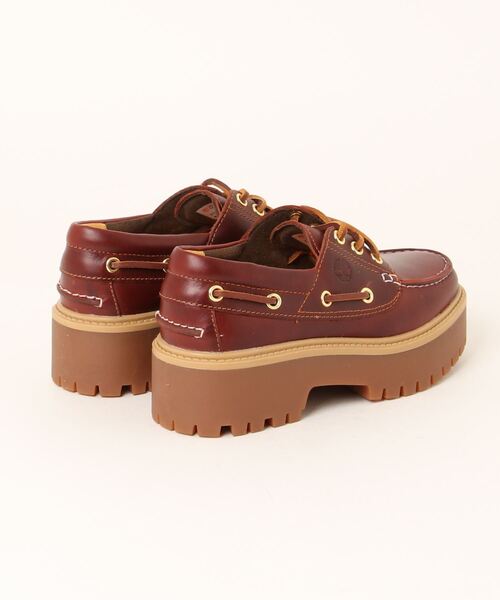 「Timberland」 シューズ US7 バーガンディー レディース_画像2