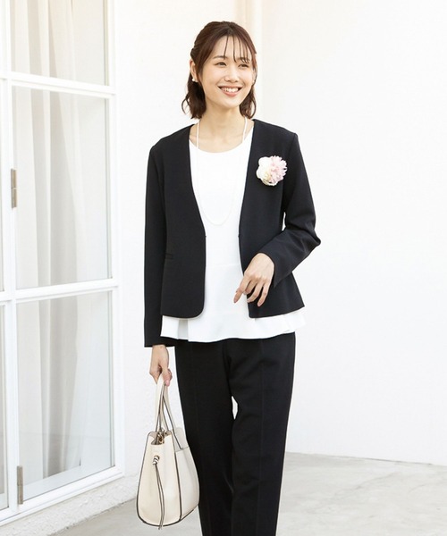 GLOBAL WORK（グローバルワーク） パンツスーツ LARGE ネイビー