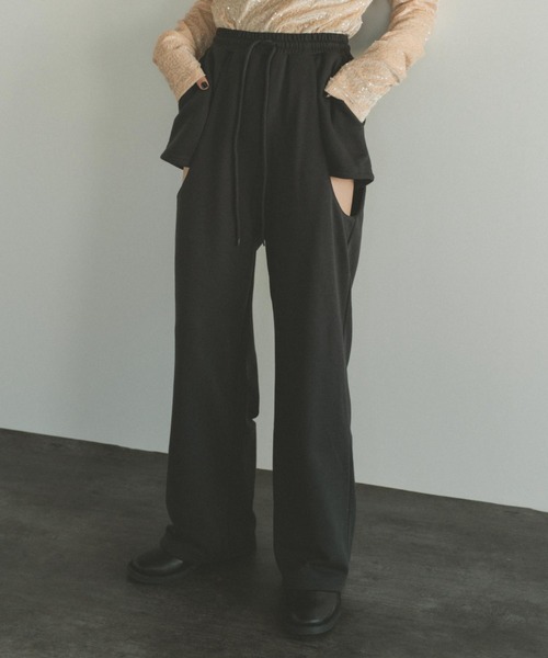 「VANNIE U」 スウェットパンツ S ライトグレー レディース_画像7