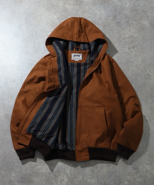 【新品タグ付き】mystic ブルゾンジャケット mystic（ミスティック）の「フェイクレザーブルゾン（その他アウター