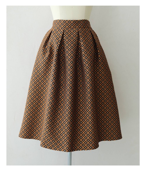 「CAWAII」 フレアスカート FREE ブラウン レディース_画像4