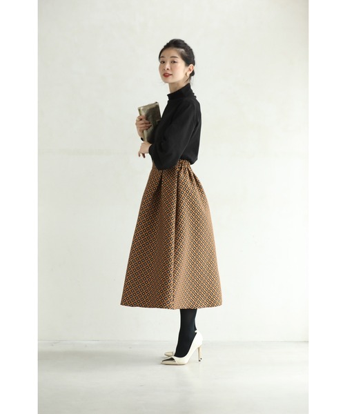 「CAWAII」 フレアスカート FREE ブラウン レディース_画像9