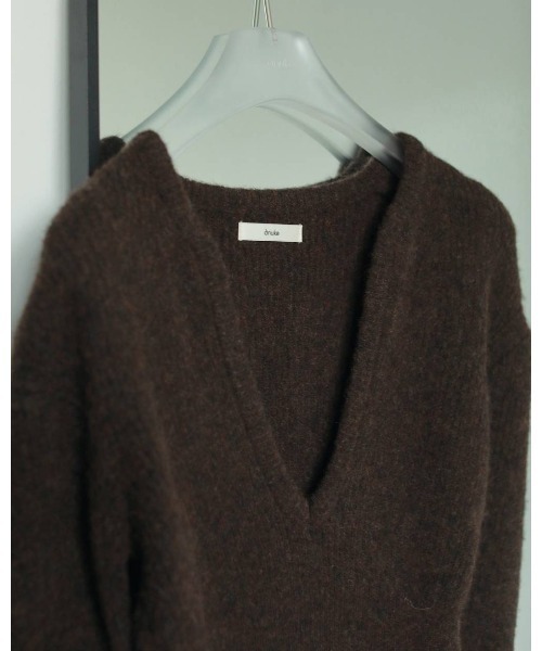 anuke（アンヌーク） ニット セーター Soft Peplum Knit レディース