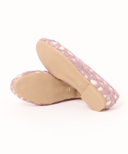 「Launa lea」 フラットパンプス 23.5cm ピンク レディース_画像3